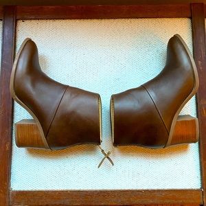 Nisolo leather ankle boots, 8.5. Worn once.